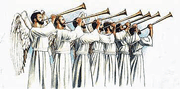 Picture, Seven Angels with Trumpets
